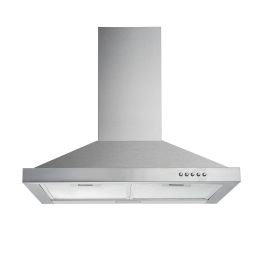 30 inch Wall Mounted Kitchen Range Hood Stainless Steel 450 CFM Vent LED Lamp 3-Speed New